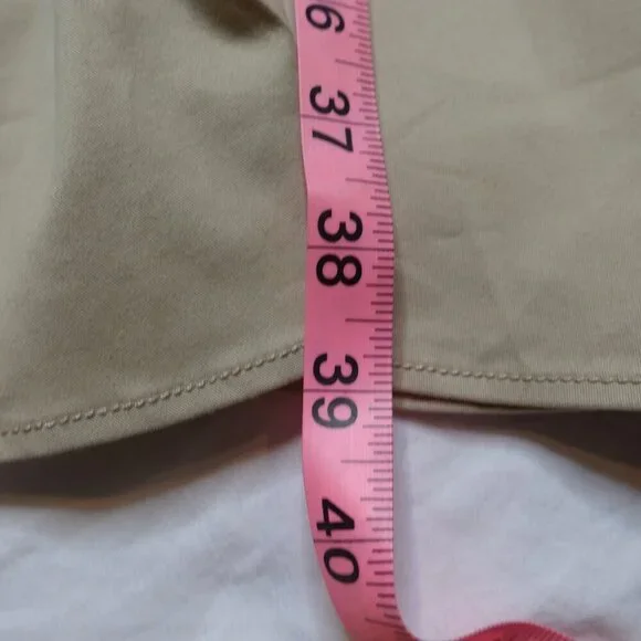 Derek Lam Rent the Runway 10 Crosby V-neck Khaki Lace Dress Women's size 6 - Picture 8 of 11